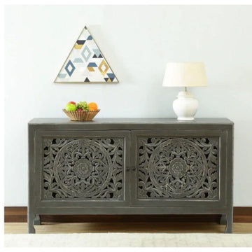 Jodha Valora Wooden Two Door Cabinet