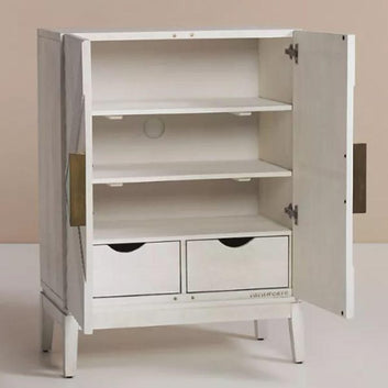 Jodha Velora Wooden Storage Cabinet