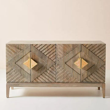 Jodha Sienna Modern Four Door Sideboard