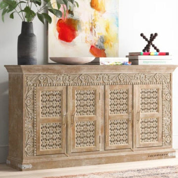 Jodha Pivalo Wooden Carved Cabinet