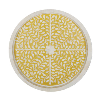 Jodha Opal Bloom Bone Inlay Tray