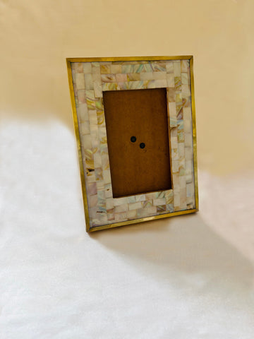 Jodha Noble Photo Frame in Mother of Pearl
