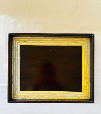Jodha Timeless Elegance Tray in Mother of pearl