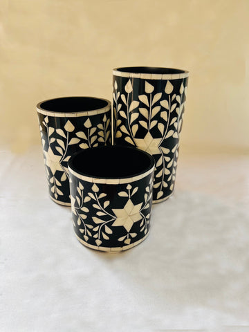 Jodha Majestic Pearl  Cutlery Holder in Mother of Pearl