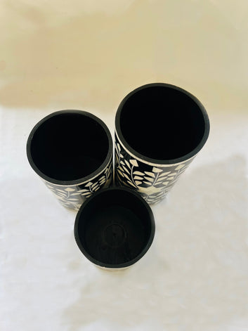 Jodha Majestic Pearl  Cutlery Holder in Mother of Pearl