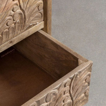 Jodha Fulera Wooden Carved Cabinet