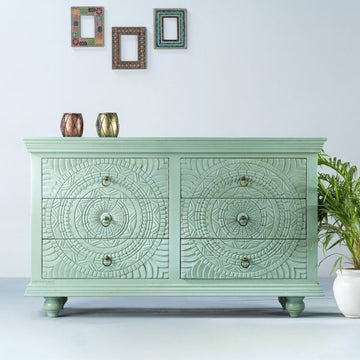 Jodha Zafira Carved Drawer Cabinet