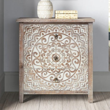 Jodha Liora Wooden Carved Cabinet