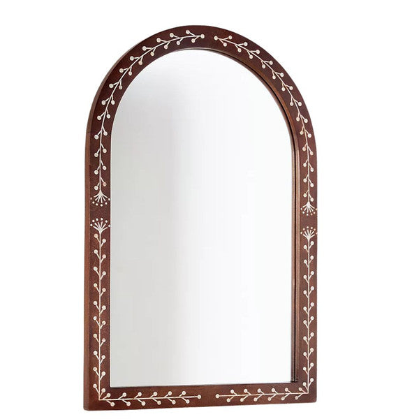 Timber Arch Wall Mirror- Jodha Furniture