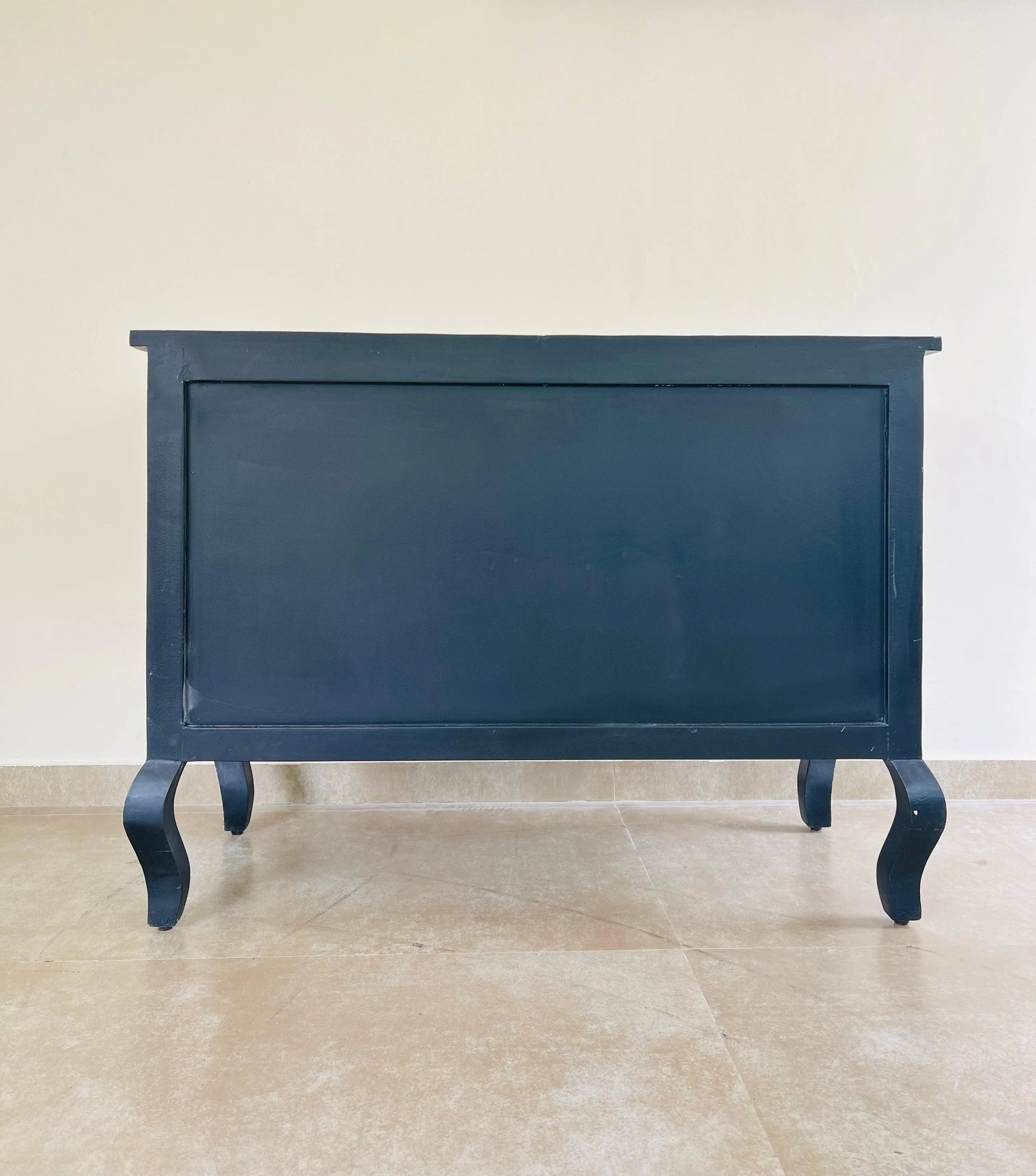 Black Mother of Pearl Iconic French Chest of Drawer - Jodha Furniture