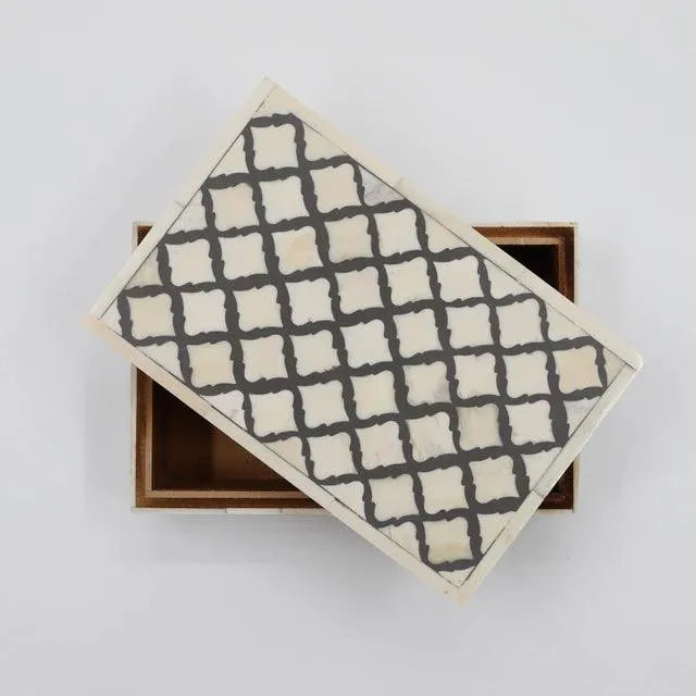Bone Inlay Moroccan Small Gift Box - Jodha Furniture