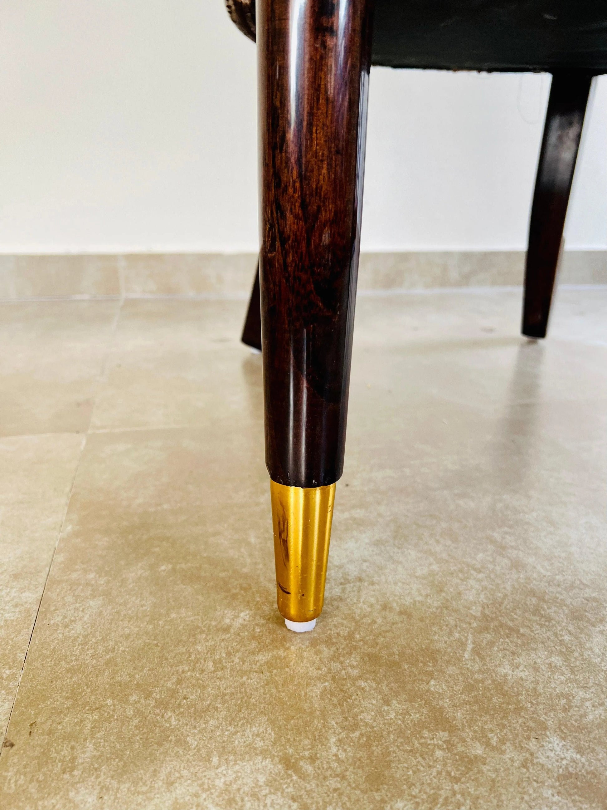 Brass Inlay Dining Chair - Jodha Furniture