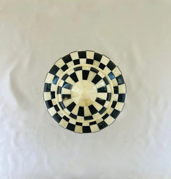 checkerboard vase Design Storage Box - Jodha Furniture