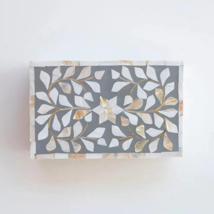 Chic Floral Small Gift Box - Jodha Furniture