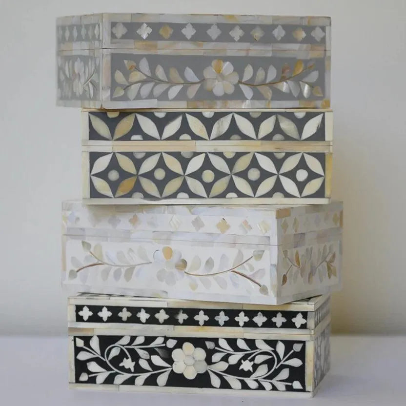 Chic Floral Small Gift Box - Jodha Furniture