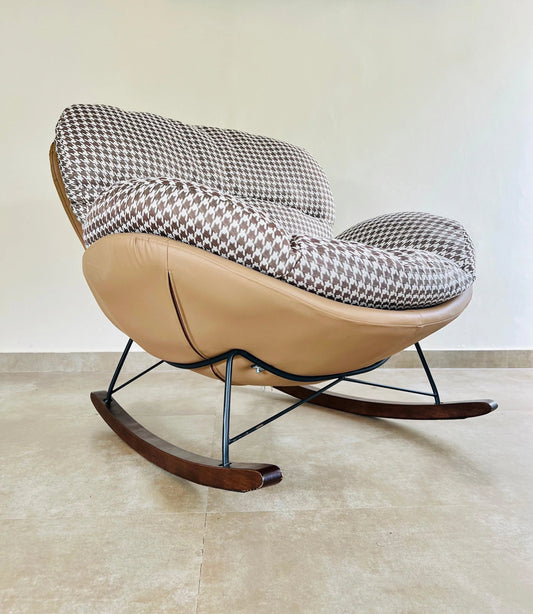 Classic Lounge Rocking Chair - Jodha Furniture