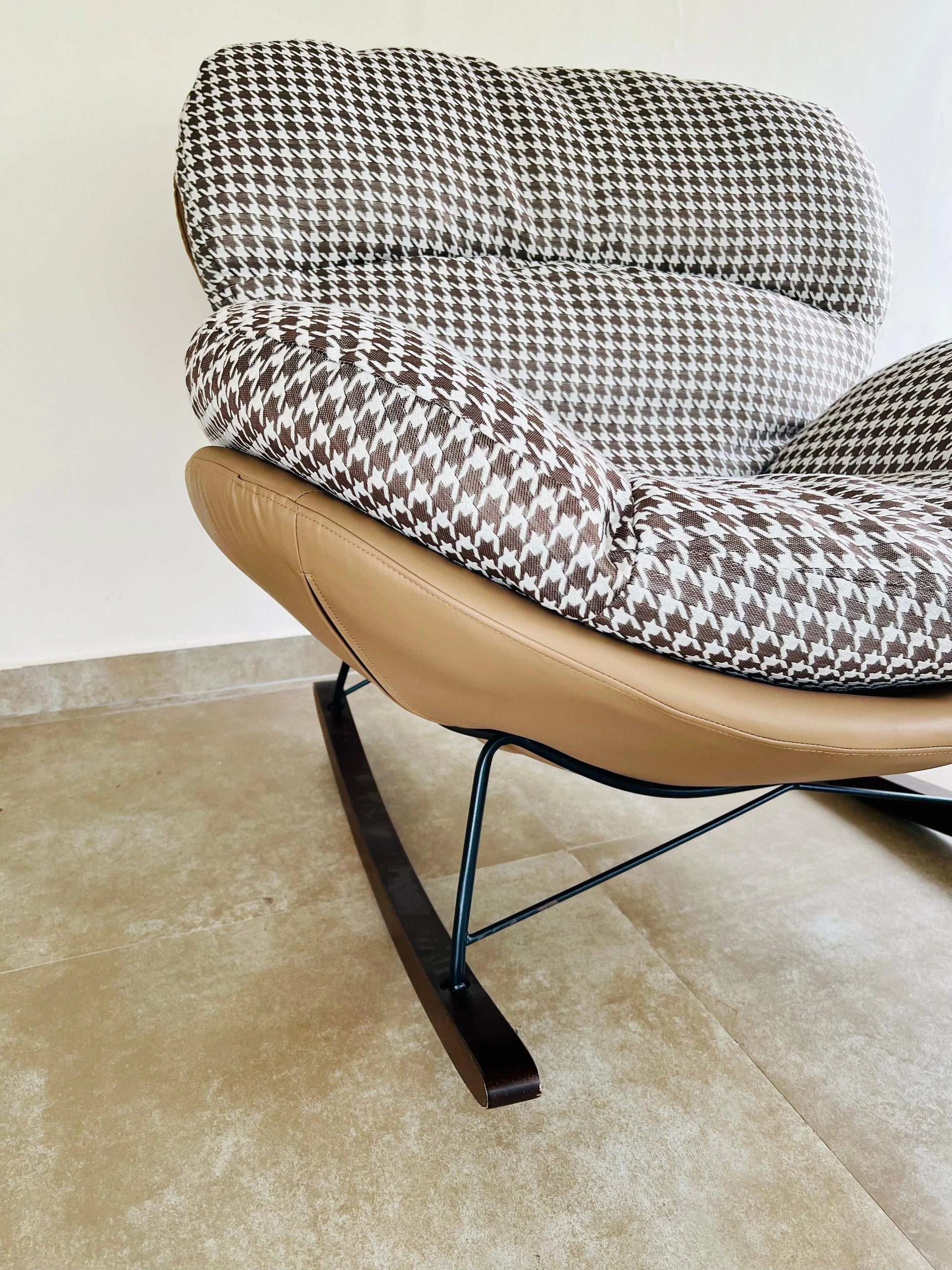 Classic Lounge Rocking Chair - Jodha Furniture
