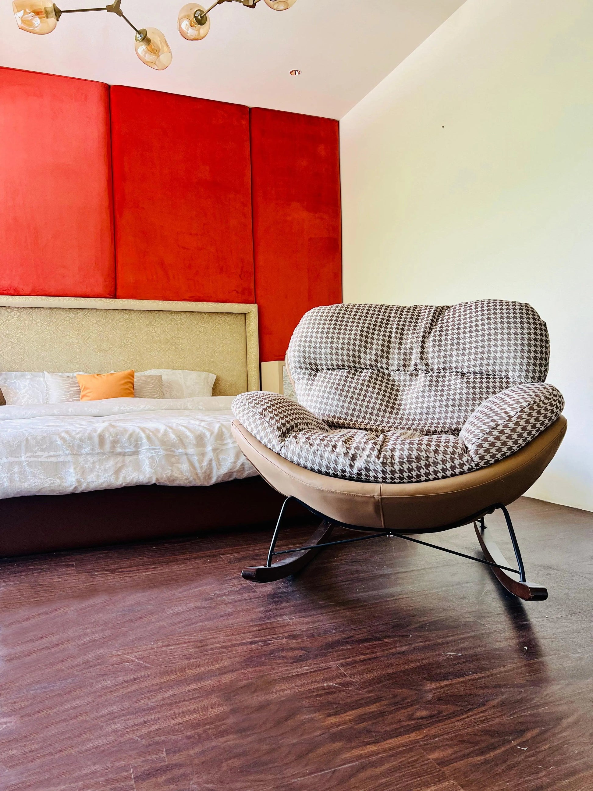 Classic Lounge Rocking Chair - Jodha Furniture
