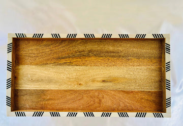 Decadent Delights Wooden Platter - Jodha Furniture
