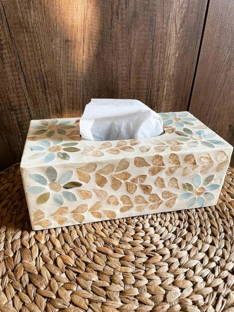 Garden Grace Tissue Box - Jodha Furniture