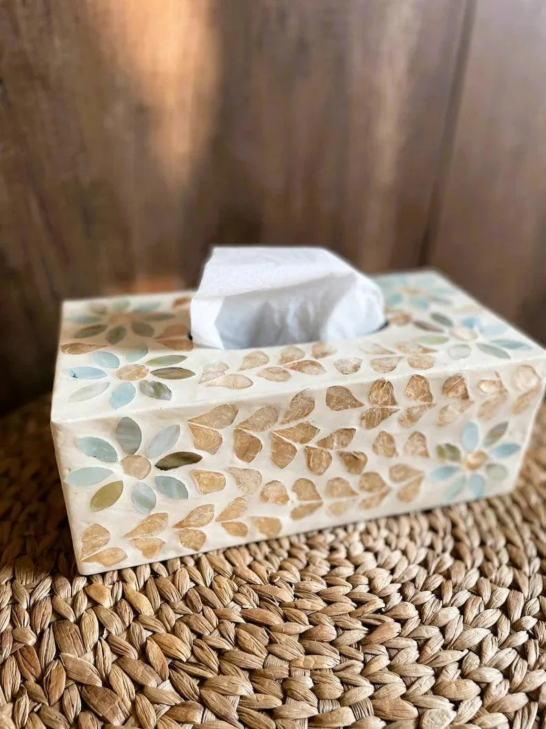 Garden Grace Tissue Box - Jodha Furniture