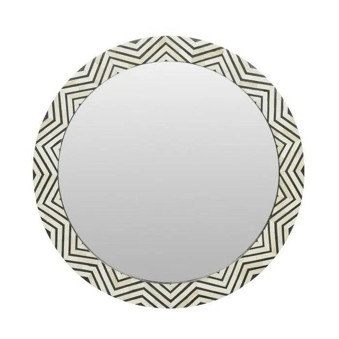 Geometric Reflection Wall Mirror - Jodha Furniture