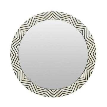 Geometric Reflection Wall Mirror - Jodha Furniture