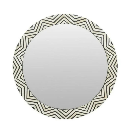 Geometric Reflection Wall Mirror - Jodha Furniture