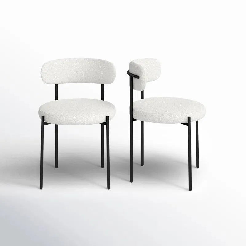 Holmes Boucle Dining Chair - Jodha Furniture