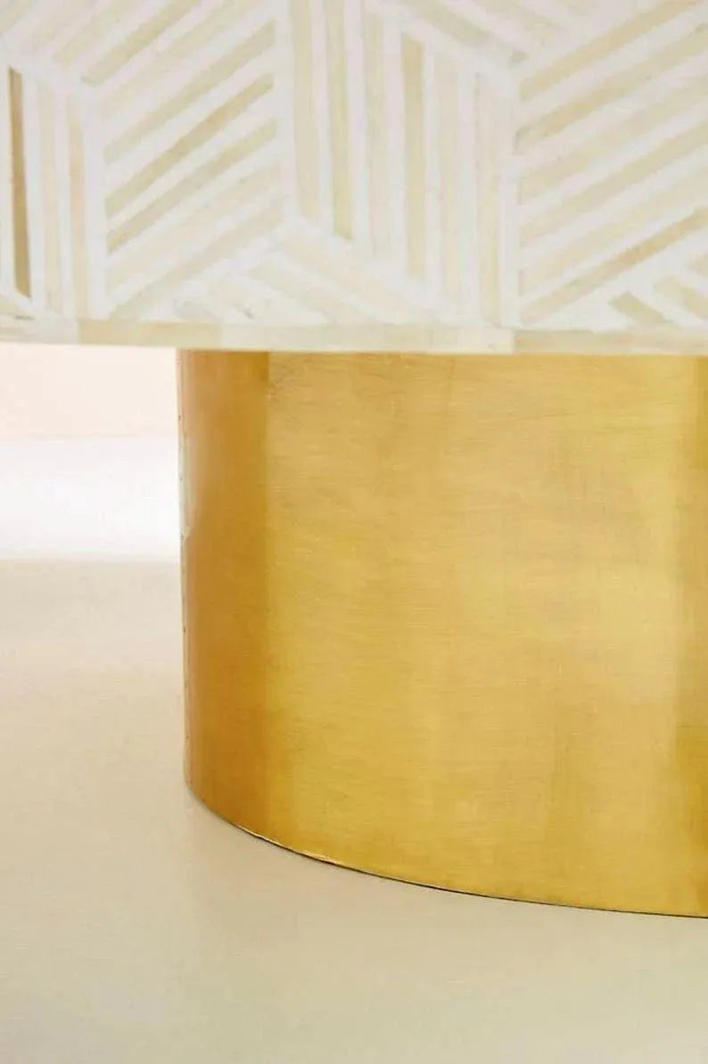 Juno Bone Inlay Coffee Table - Jodha Furniture