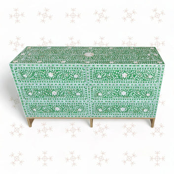 Luxurious Chinese Mother of Pearl Sideboard - Jodha Furniture