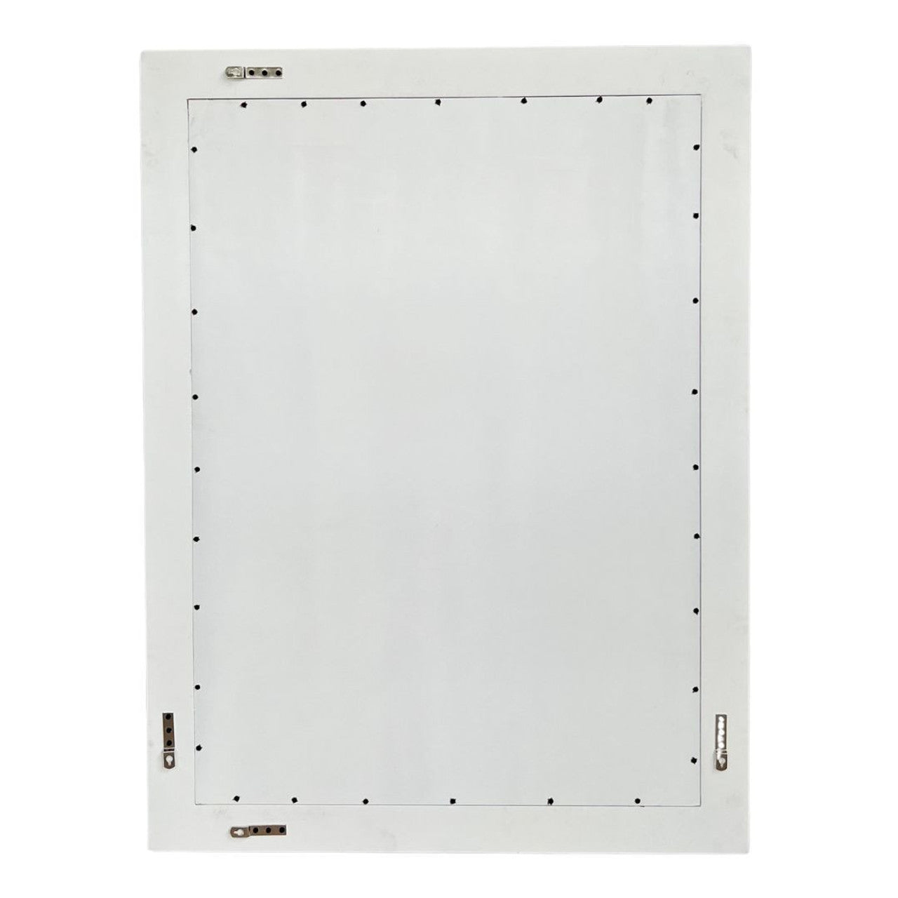 Mother of Pearl Inlay Rectangular Mirror : Floral : White : - Jodha Furniture