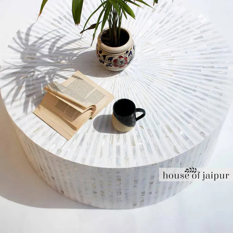 Nova Pearl Coffee Table - Jodha Furniture