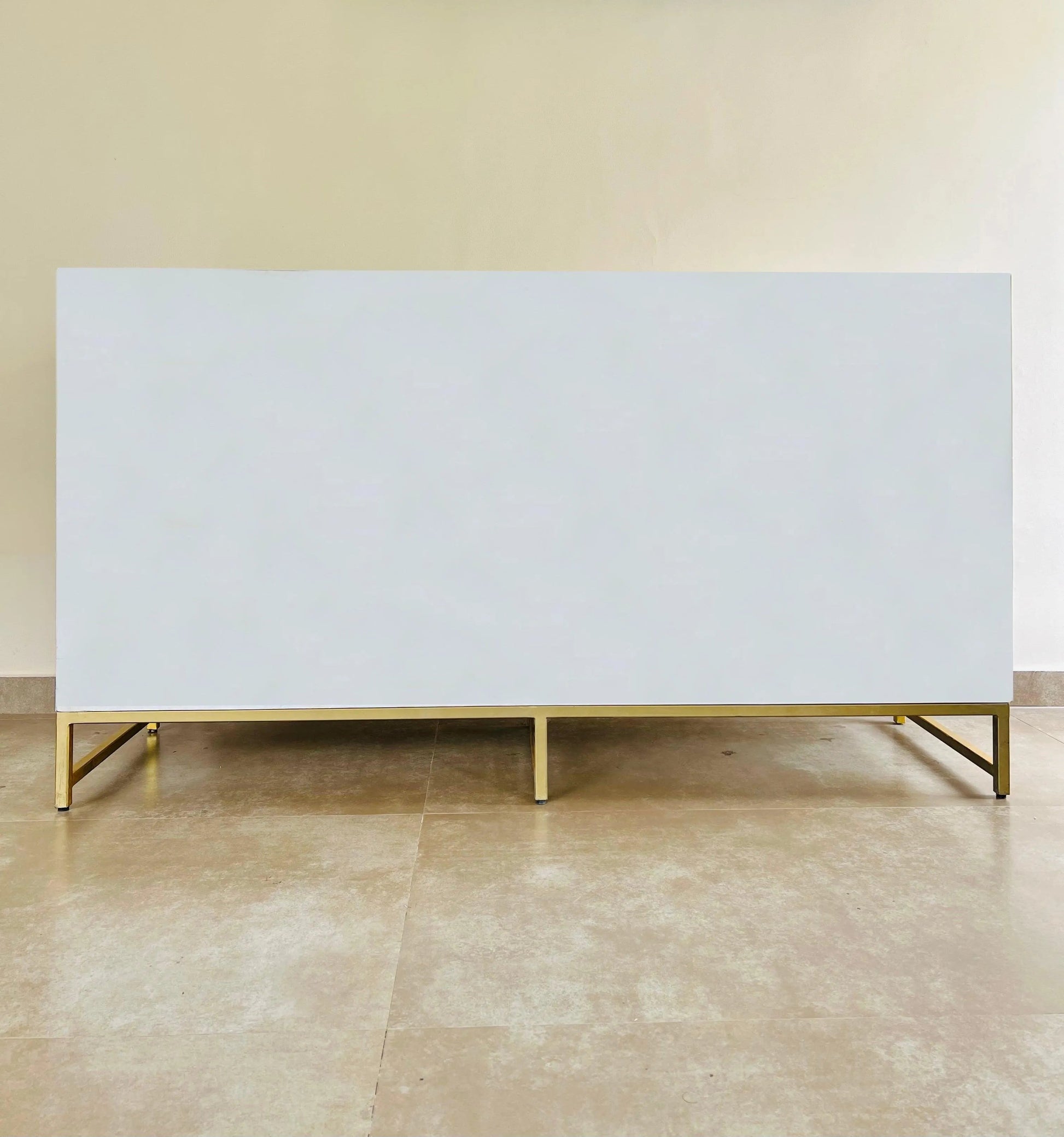Opulent Gold-Trimmed Cabinet - Jodha Furniture