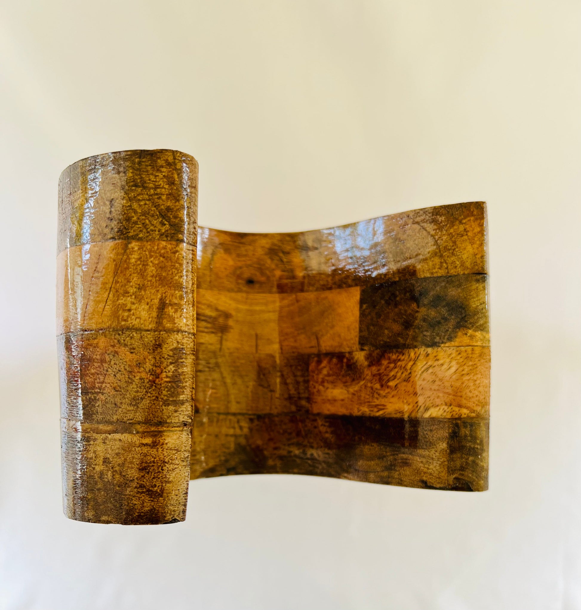 Opulent Pearl-Inlaid Wine Holder - Jodha Furniture