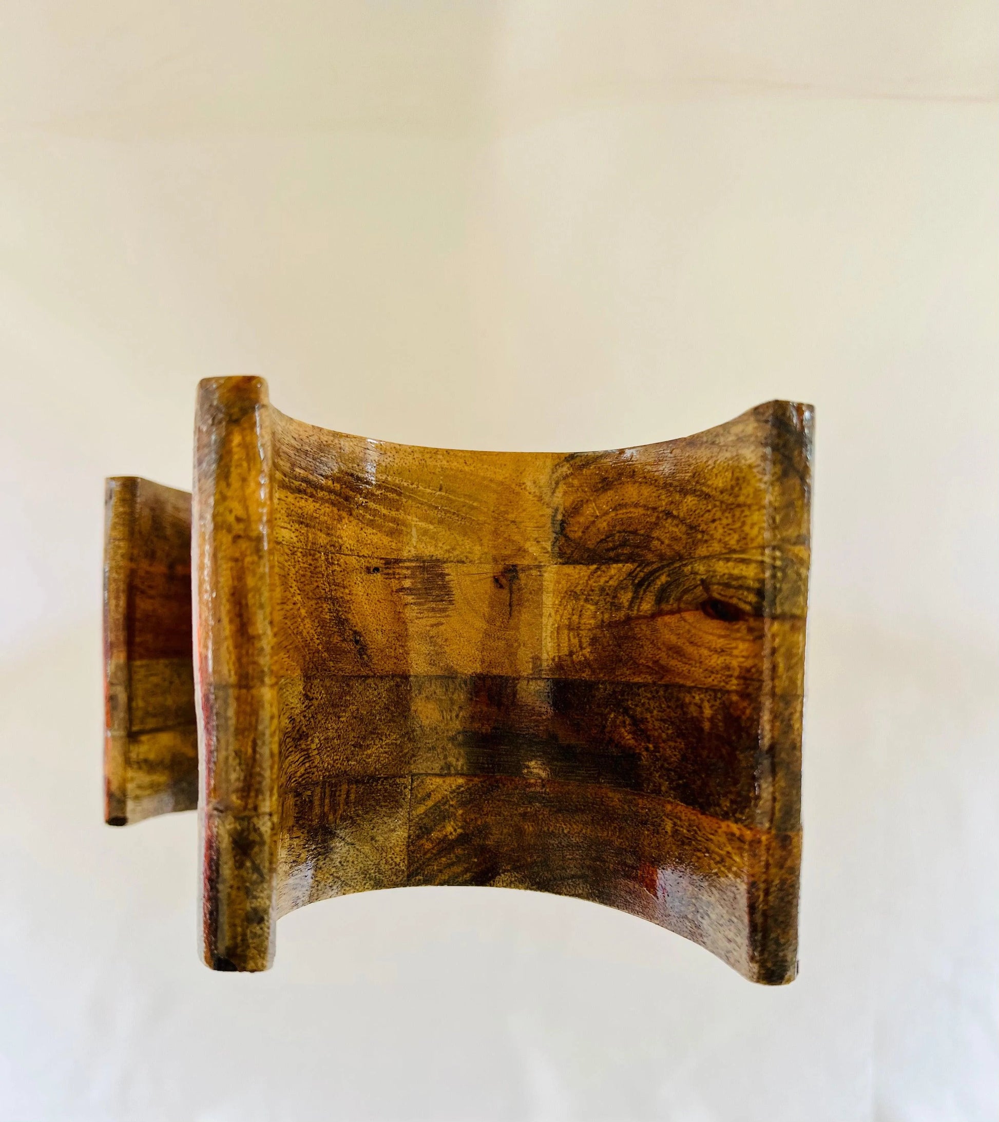 Radiant Elegance: Mother of Pearl Wine Holder - Jodha Furniture