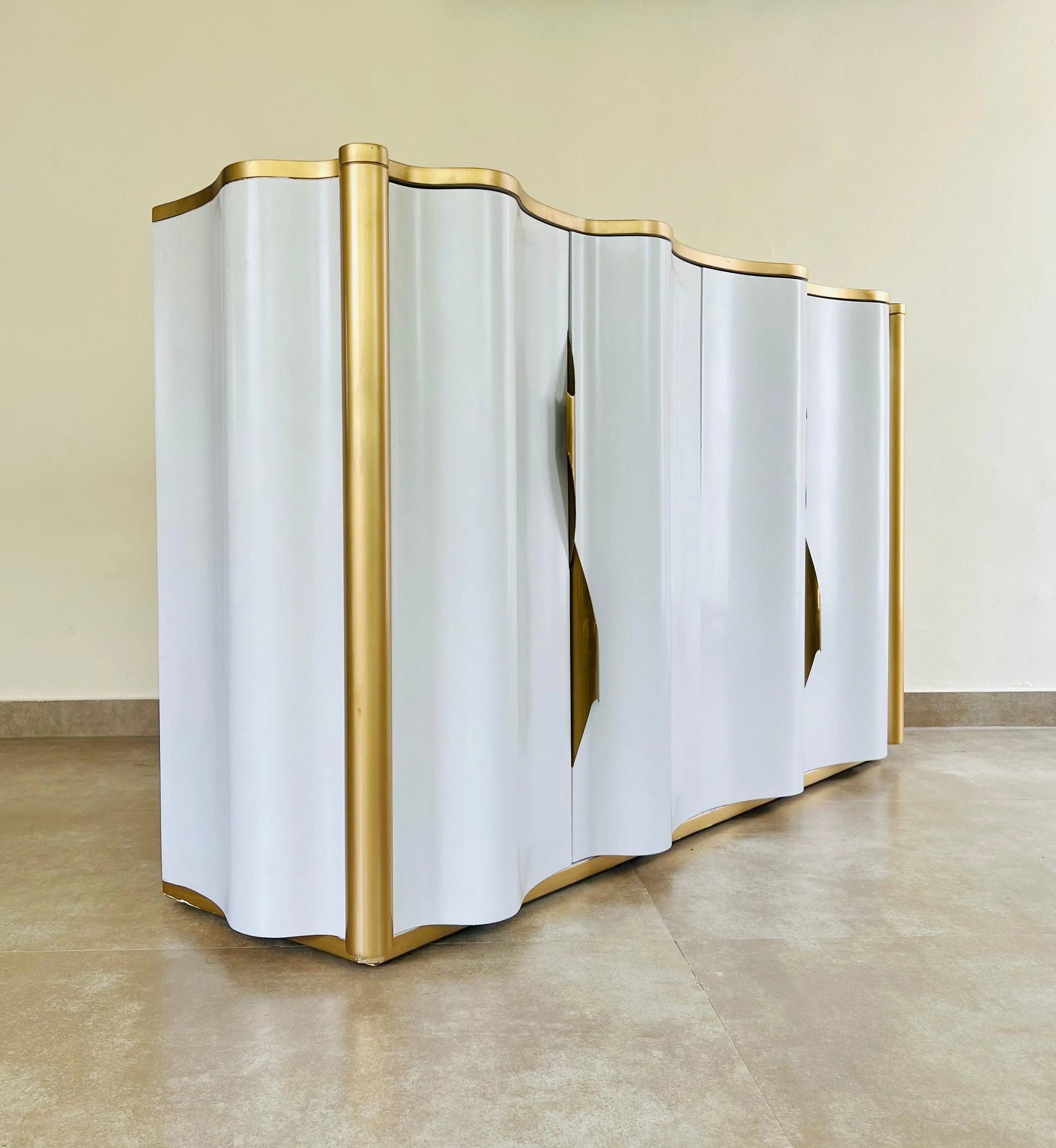 Radiant Wavy Cabinet - Jodha Furniture