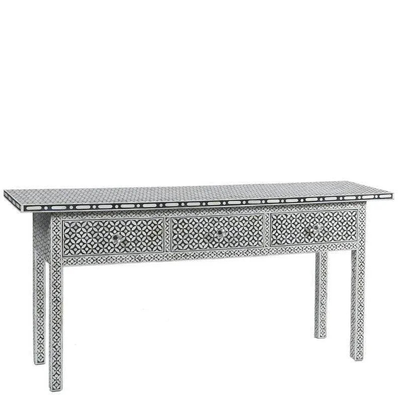 Reflective Elegance Console Table - Jodha Furniture