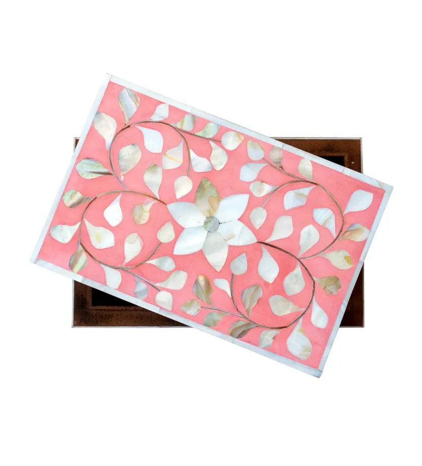Serene Pink and White Gift Box - Jodha Furniture
