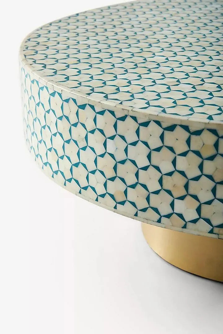 Targua Inlay Coffee Table - Jodha Furniture