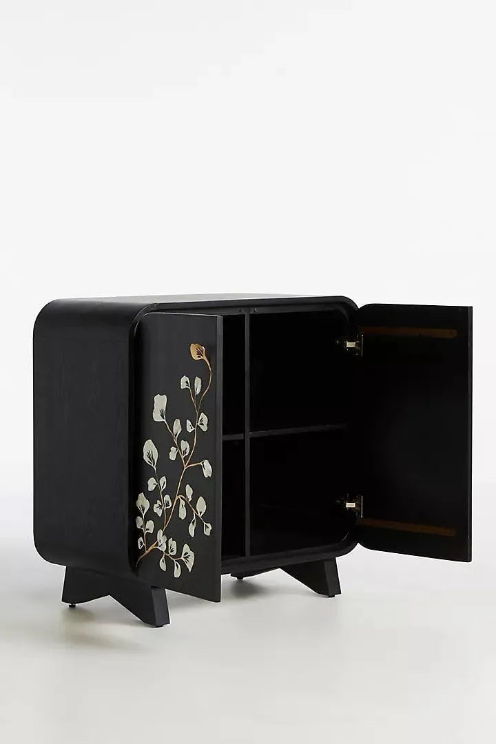 Toulouse Inlay Entryway Cabinet - Jodha Furniture