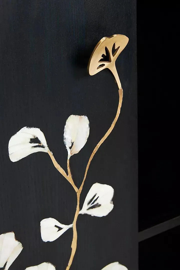 Toulouse Inlay Entryway Cabinet - Jodha Furniture