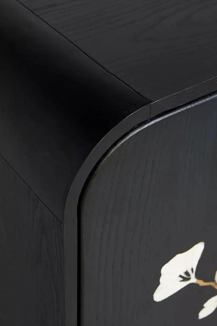Toulouse Inlay Entryway Cabinet - Jodha Furniture