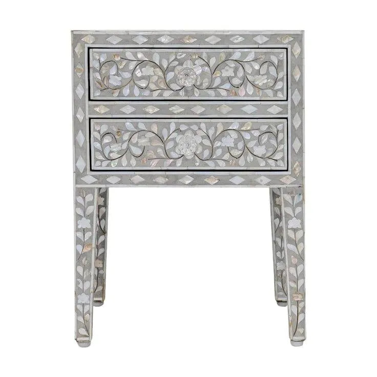 Tranquil Haven Bedside Table - Jodha Furniture
