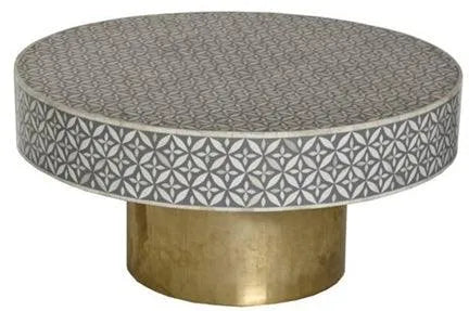 Vera Mother of Pearl Coffee Table - Jodha Furniture