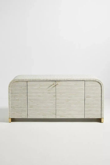 Waterfall Inlay Sideboard - Jodha Furniture