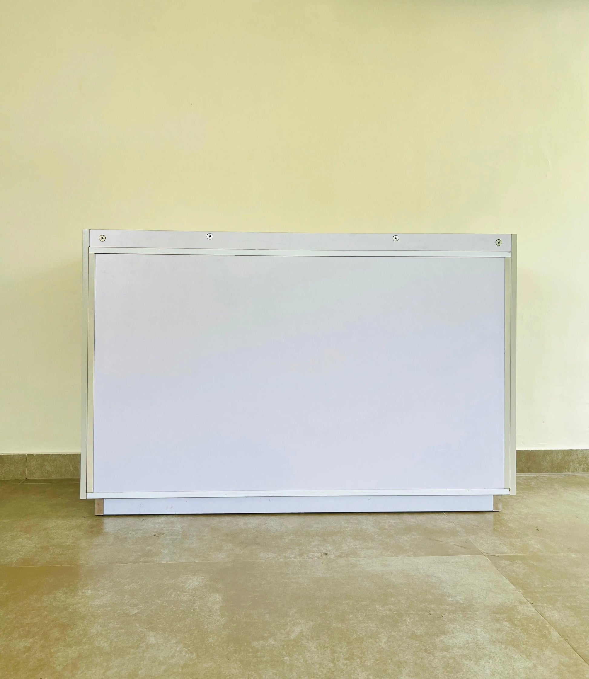 White & Gold Modern Luxe Cabinet - Jodha Furniture