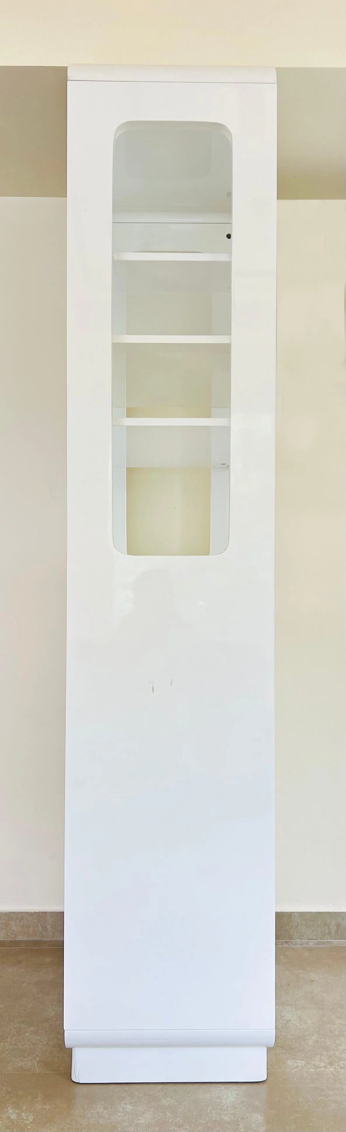 White Bar Cabinet - Jodha Furniture