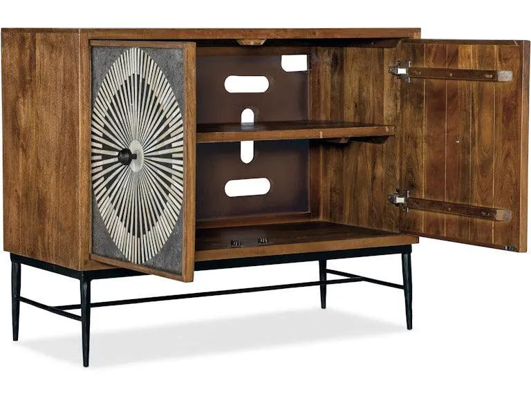 Woodcraft Circular Sideboard - Jodha Furniture